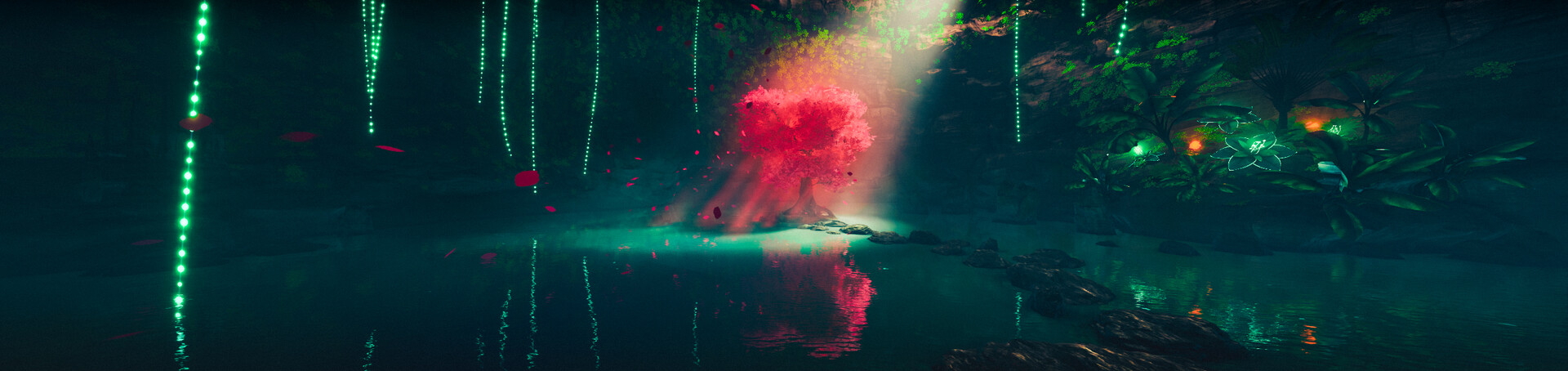 Cave 360° Scene Composition